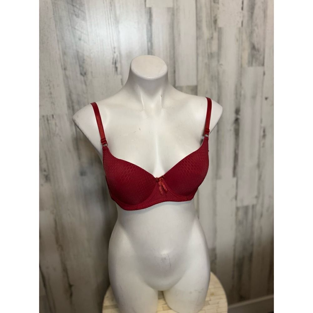 Mopas red bra size 38B